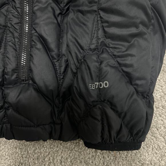 Eddie Bauer Womens Goose Down Quilted Puffer Jacket EB700 Black Sz M Outdoor - Picture 2 of 8